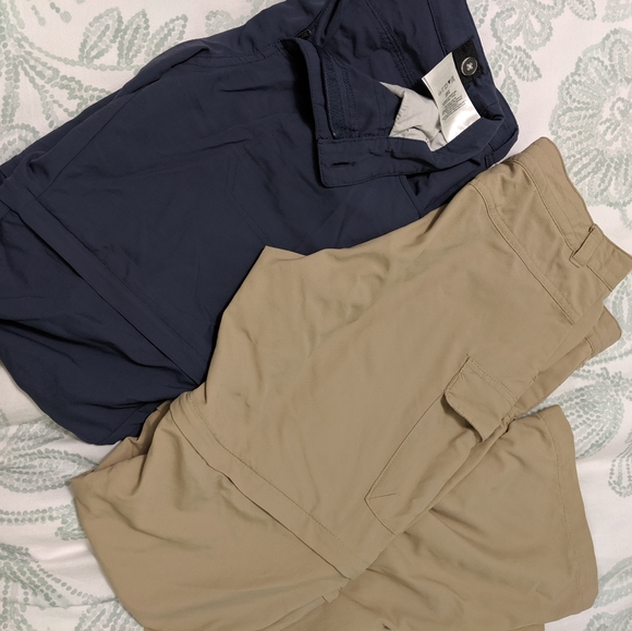 2 pairs Big Girls Columbia hiking pants - Picture 2 of 3